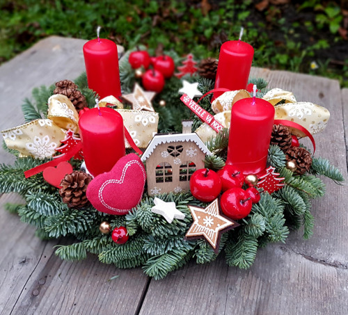 Adventní věnec na stůl - rezervace — foto 2