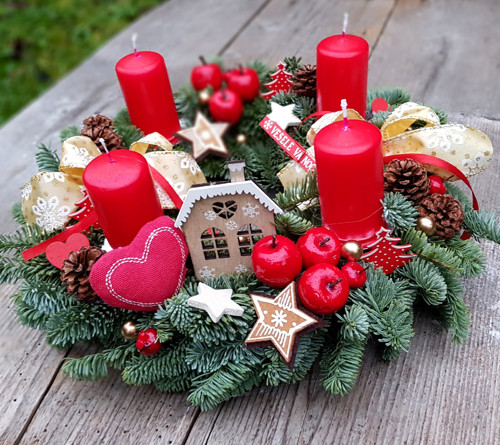 Adventní věnec na stůl - rezervace — foto 3