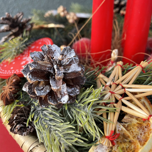Adventní aranžmá Staročeské — foto 2