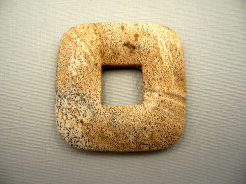 Donut 3,5 cm - jaspis obrázkový, č.26 — foto 2