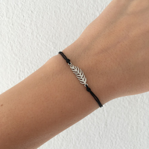 Náramek Feather (black) — foto 2