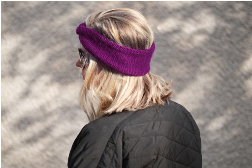 We Are Knitters / čelenka / twist — foto 2