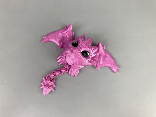 Rohatý rarášek - 13cm, 3D tisk — foto 6