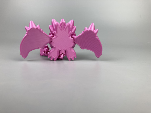 Rohatý rarášek - 13cm, 3D tisk — foto 5