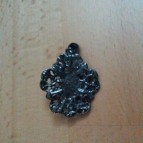Vintage přívěsek s obsidiánem — foto 2