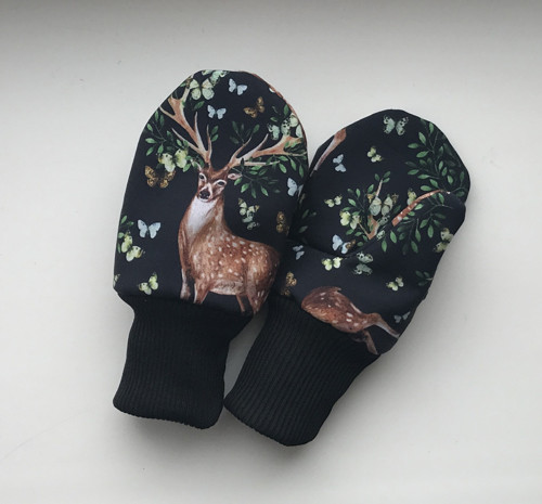 Softshellové rukavice - jelen — foto 6