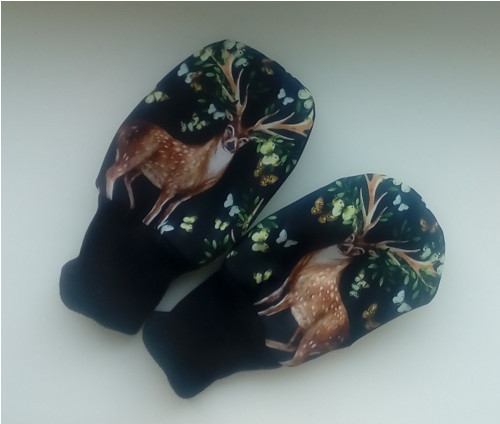 Softshellové rukavice - jelen — foto 5