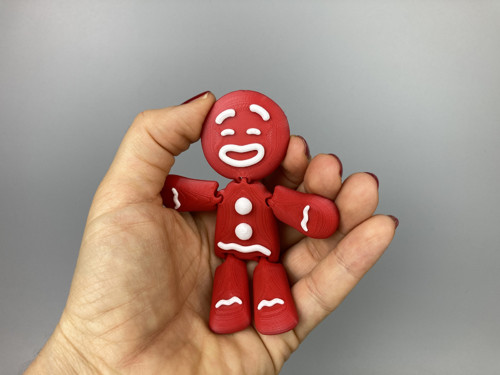 Zázvorový perníček - kluk, 3D tisk — foto 2