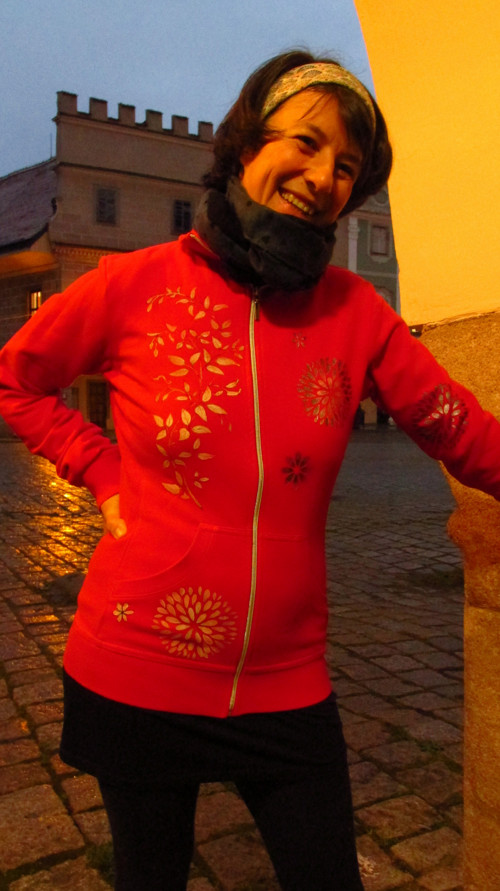 Dámská malovaná mikina — foto 4