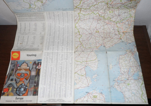 Silniční MAPA Evropa, 1:1 000 000, zn. Shell — foto 2