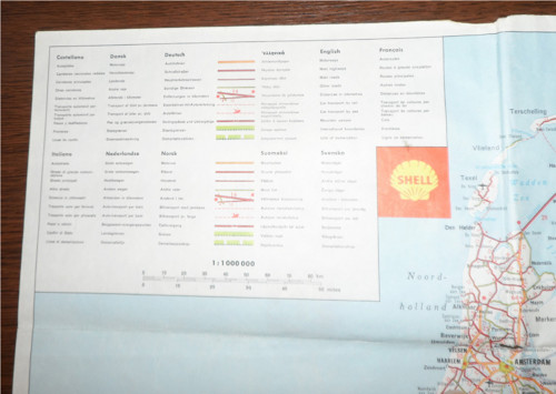 Silniční MAPA Evropa, 1:1 000 000, zn. Shell — foto 3
