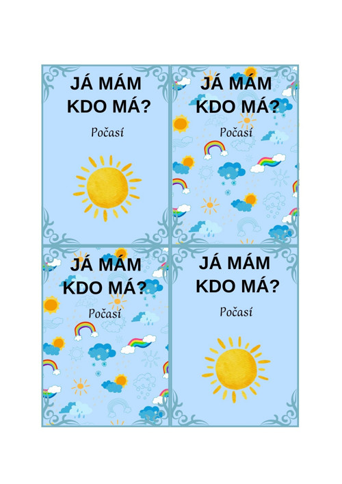 Já mám, kdo má? Počasí — foto 4
