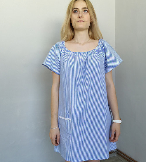 Noční košile proužková — foto 2