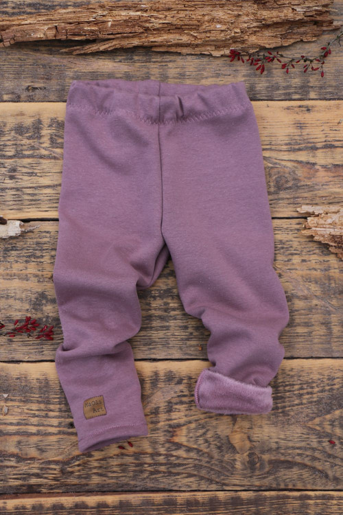 Termolegíny/warmkeeper dětské - mauve — foto 2