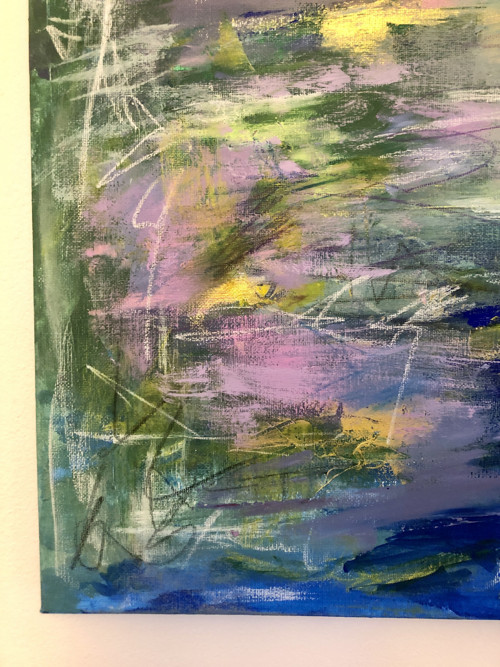 Obraz, malba “Childhood / Dětství” — foto 4