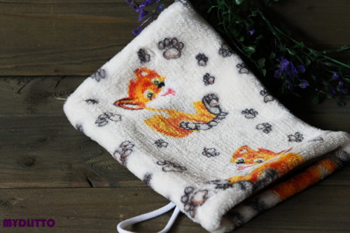 Coral fleece žínka - Lištička — foto 2