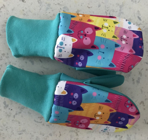 Softshellové rukavice-kočky — foto 4