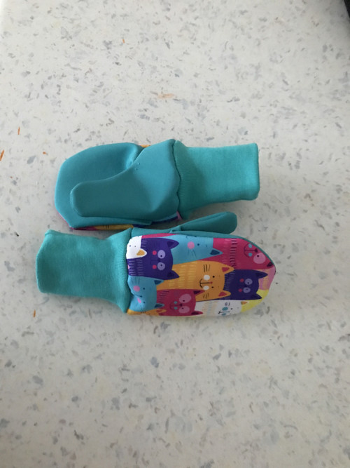 Softshellové rukavice-kočky — foto 6