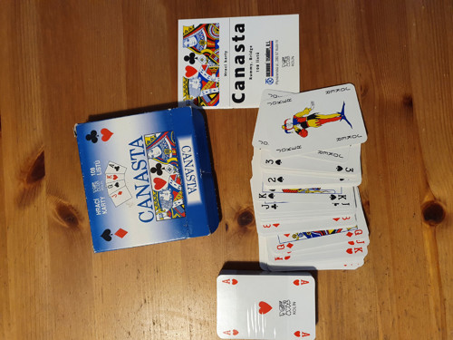 Canasta - hrací karty — foto 3