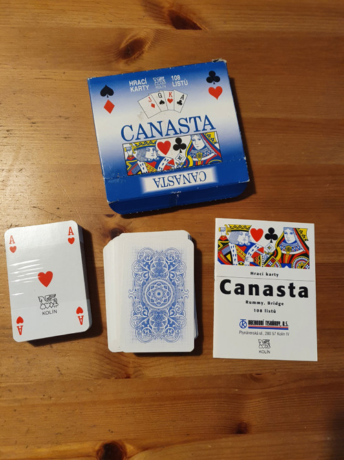 Canasta - hrací karty — foto 2