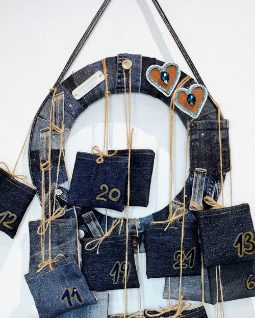 Jeans adventní kalendář naplněný — foto 3