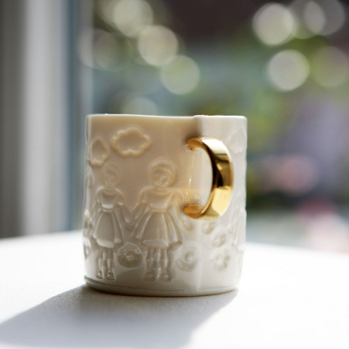 Domů... hrníček porcelánový — foto 3