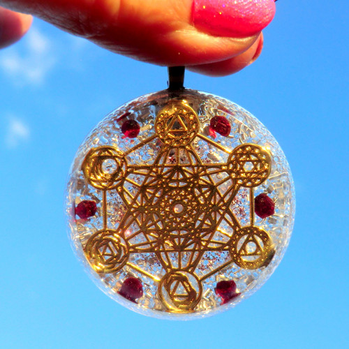 Orgonit pro Tělo i Duši * Granátový Metatron — foto 3