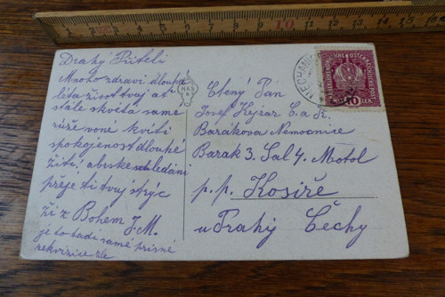 Drahý příteli..stará pohlednice — foto 2