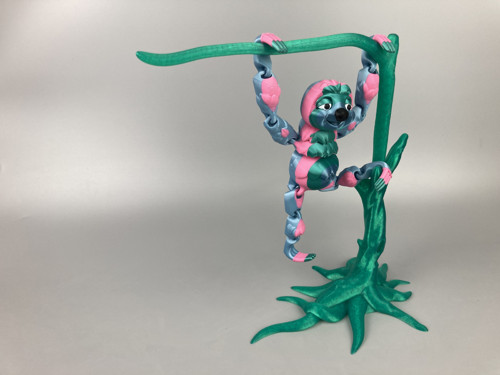Lenochod a strom - 3D tisk — foto 3