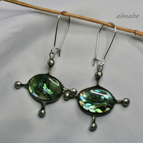 Náušnice 1 - Paua — foto 3