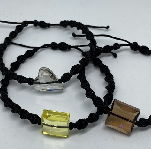 Náramek se Swarovski srdíčkem — foto 4