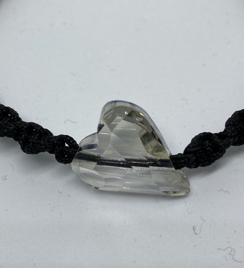 Náramek se Swarovski srdíčkem — foto 2