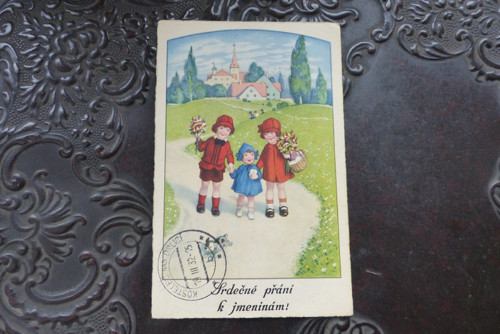 K jmeninám...stará pohlednice — foto 2