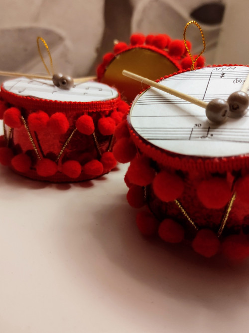 Vánoční ozdoby "buben" — foto 3
