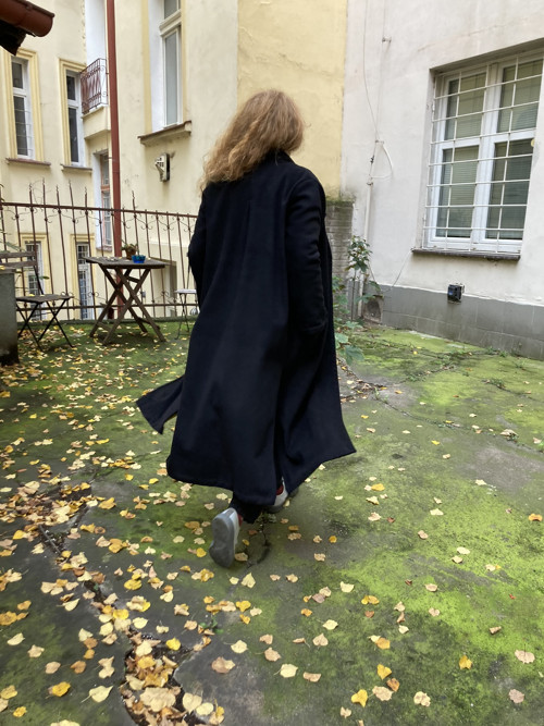 Colby black ~ vlněný kabát — foto 2