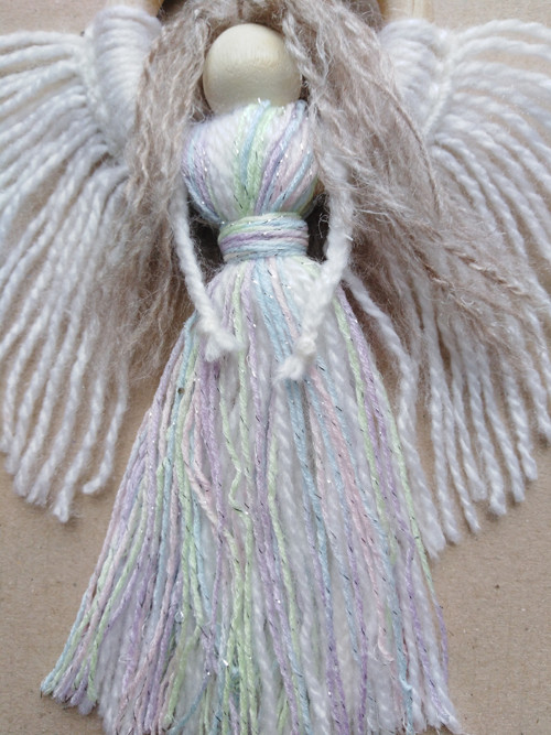 Macramé anděl romantický — foto 2