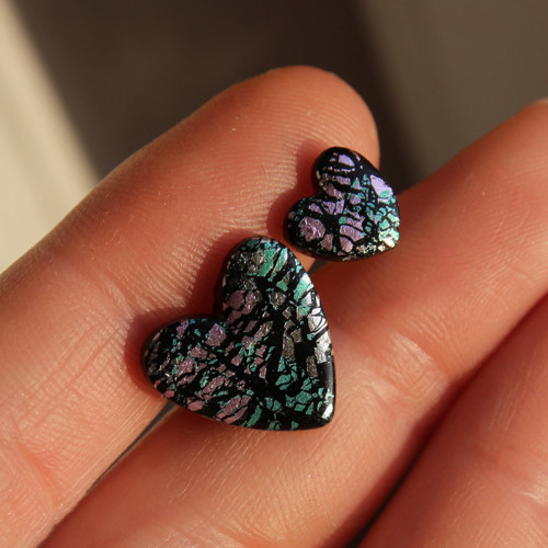 Srdíčka - větší+menší (fimo) — foto 3