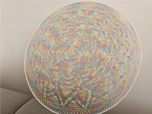 Háčkovaná mandala — foto 3