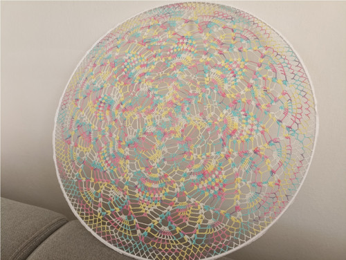 Háčkovaná mandala — foto 2