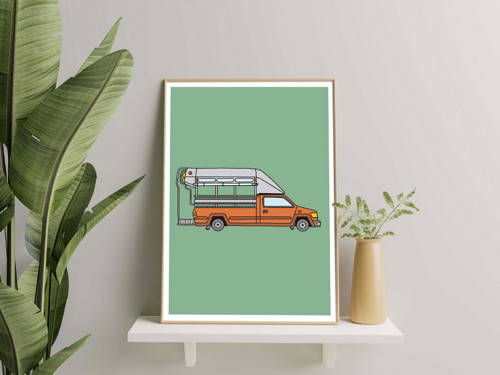 Plakát Sri Lanka Dodávka A5 — foto 2
