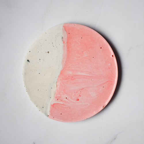 Podtácek - stracciatella & růžová — foto 2