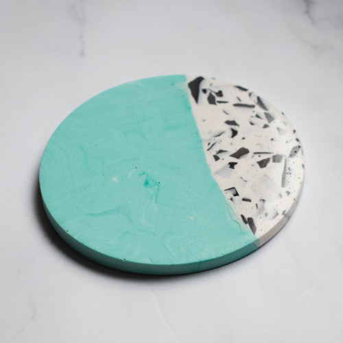 Podtácek - stracciatella & zelená — foto 2