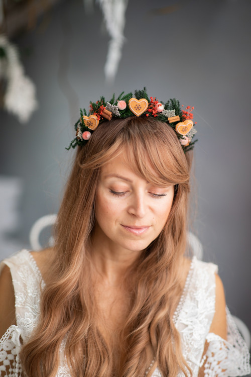 Vánoční čelenka "vánoční perníčky" — foto 3