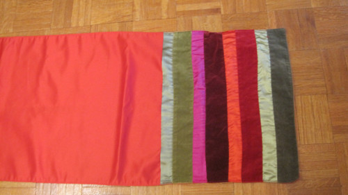 Veselá dečka patchwork vánoční 155x40cm — foto 3