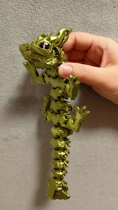 Mládě Lesního Draka - 22 cm - 3D Tisk — foto 3