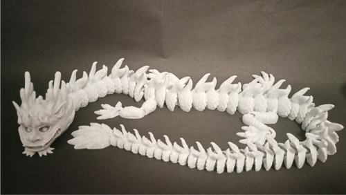 Flexi Imperiální Drak - 51 cm - 3D tisk — foto 4