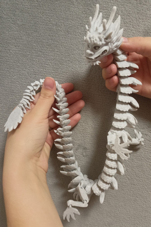 Flexi Imperiální Drak - 51 cm - 3D tisk — foto 3