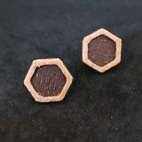 Hexagonky - dřevěné — foto 2