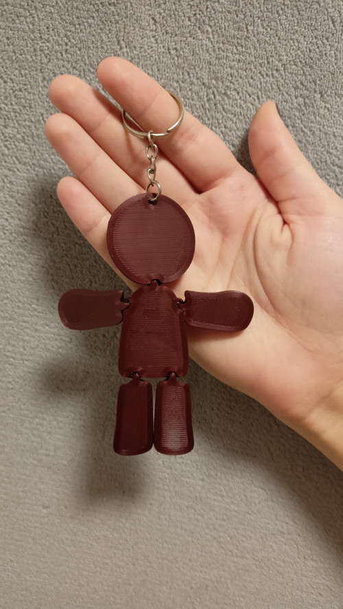 Veselý Flexi Perníček - 10 cm - 3D tisk — foto 3