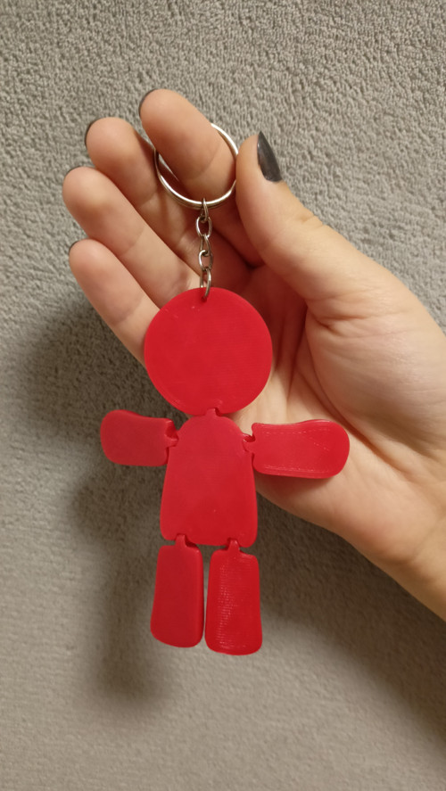 Veselý Flexi Perníček - 10 cm - 3D tisk — foto 4
